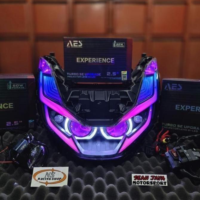 PROJIE PROJECTOR BILED AES TURBO SE EXPERIENCE 60 WATT PCX 160