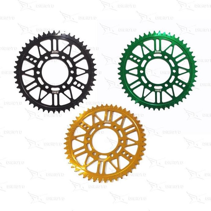 WR3 Gear Belakang WRA2090 520 Untuk Velg OZ / Rotobox / RCB / Dll