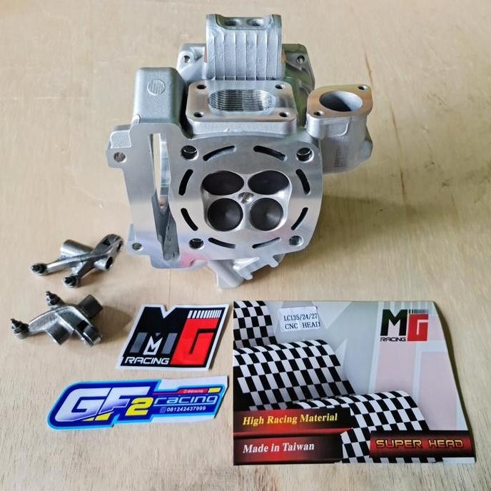 super head mx 27/24 cnc porting head vixion cnc porting head mx king