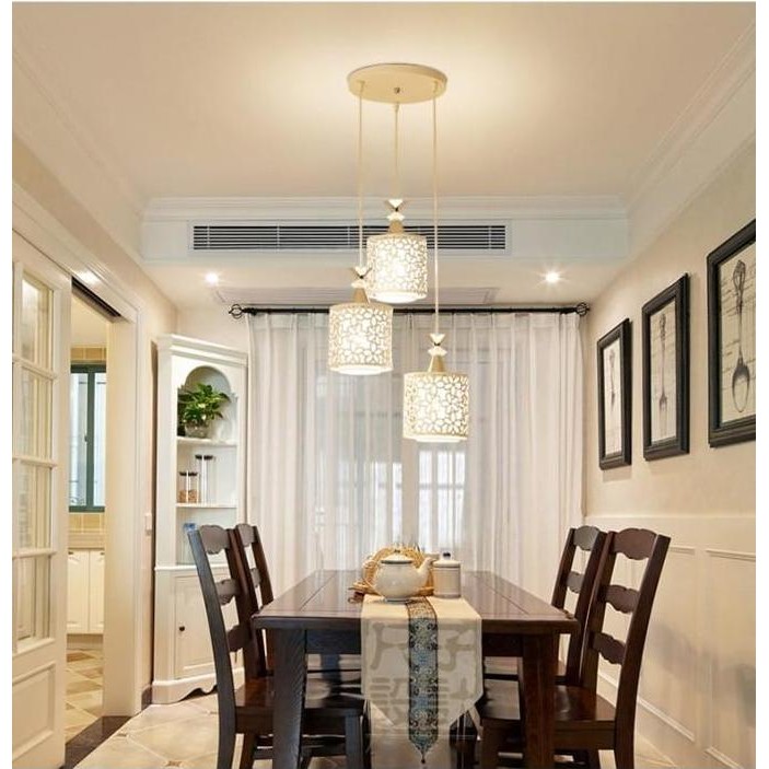 Lampu Hias Led Gantung Mewah Motif Bunga / Lampu Hias Gantung