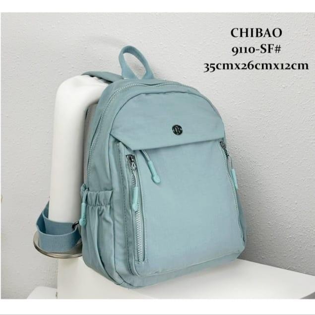 Chibao Ransel Wanita Laptop Tas Punggung Cewek Backpack Jumbo Besar Import Anti Air Waterproof Sekol