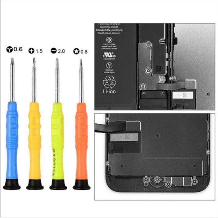 ready  NEW SPESIAL Obeng Tool Set 14 in 1 for Apple iPhone 7 8 X XR XS 11 12