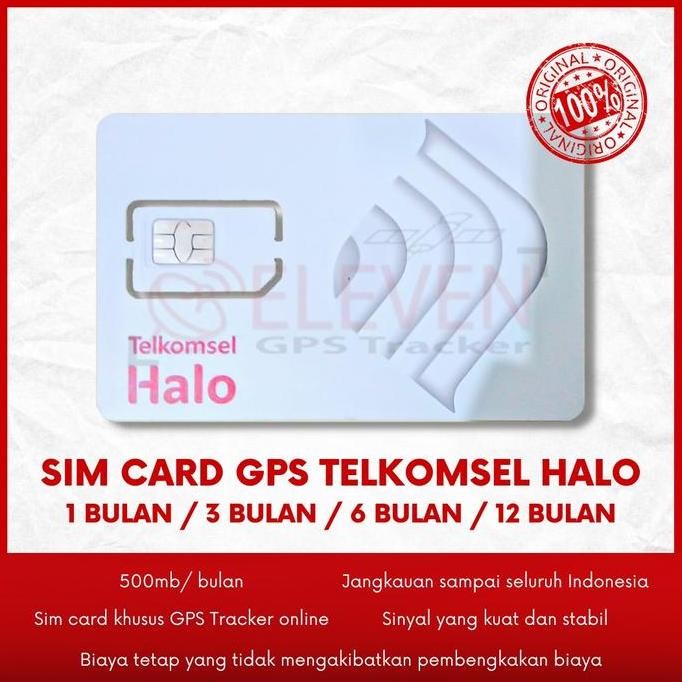 SIM CARD GPS HALO KARTU GPS KARTU Telkomsel HALO murah