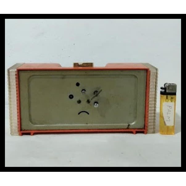 TERMURAH PAJANGAN JAM WEKER LAWAS ORANGE