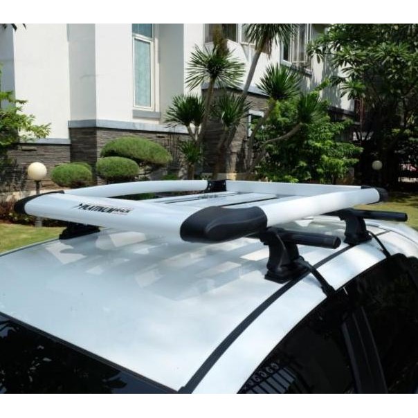 Rak atas mobil Platinum / Roof Rack Mobil Platinum paket lengkap +KAKI