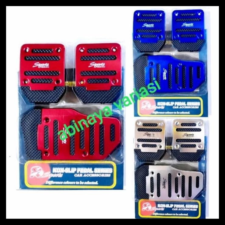 GRATIS ONGKIR COVER PEDAL GAS INJAKAN KAKI MOBIL RIO KIA MANUAL 