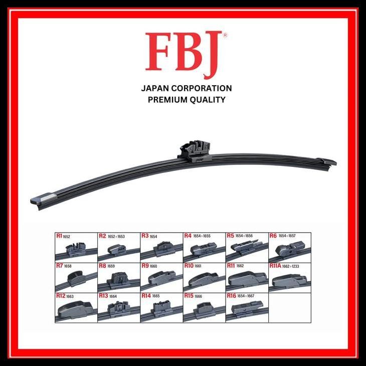 BEST DEAL WIPER BELAKANG TOYOTA INNOVA FBJ FRAMELESS JAPAN QUALITY WIPER MOBIL BELAKANG REAR WIPER 