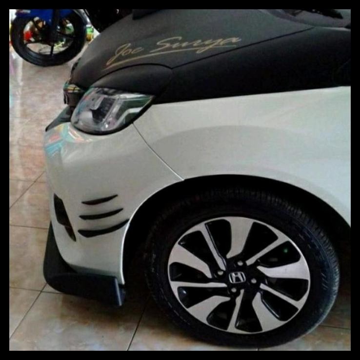 TERBARU VARIASI BEMPER MOBIL FORD FIESTA WINGLET LIPS DEPAN 