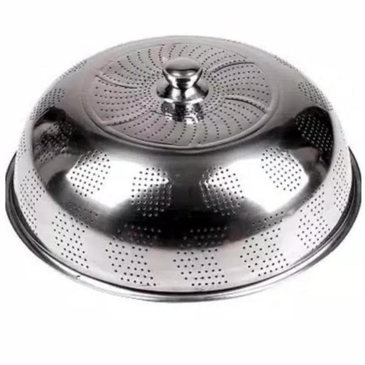 Komodo Tudung Saji Stainless Steel Tebal Jumbo 60 Cm Tutup Makanan Tutup Food Cover Serbaguna Best S