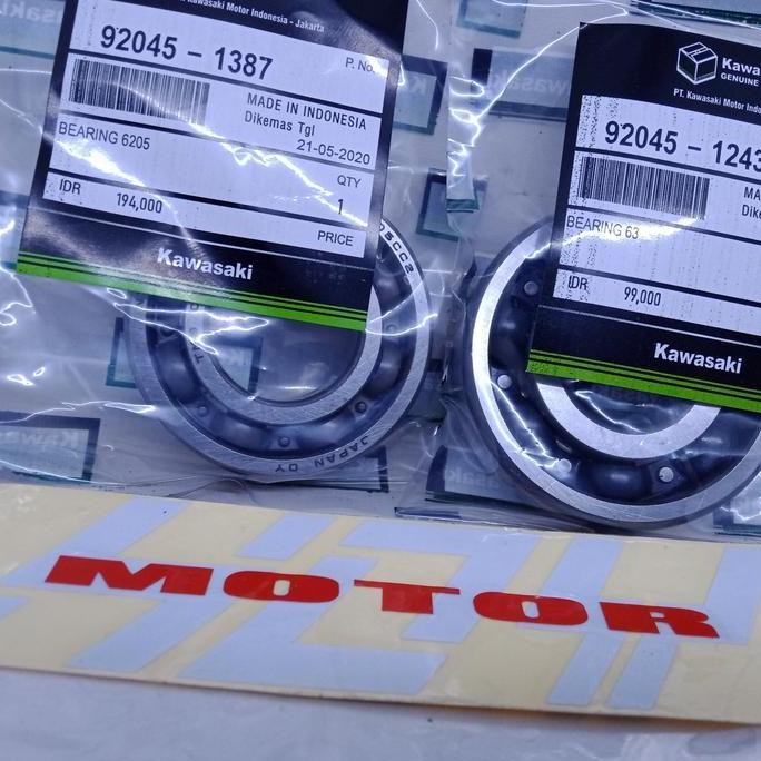 restock Laher lahar bearing bandul kruk as ninja r ninja rr kawasaki Zx Ori