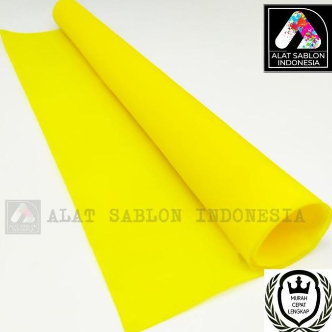 

ready !!! KAIN MONYL SCREEN SABLON RASTER T77 T90 T100 T120 T140 T150 165 KUNING