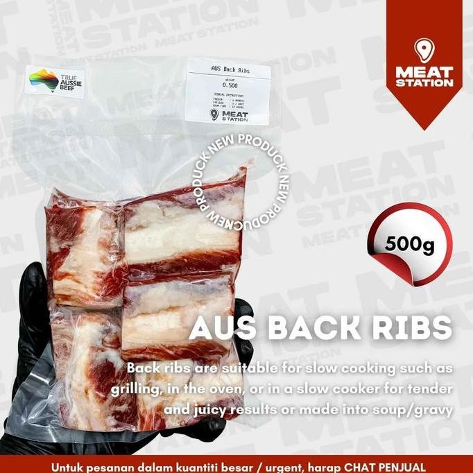 

Aus Back Ribs 1Kg / Beef Iga /Australia / Beef Import