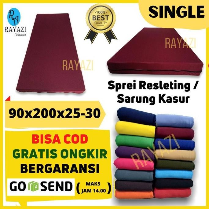 SARUNG KASUR BUSA SPRINGBED 90x200 tinggi 15-30 BUNGKUS KASUR