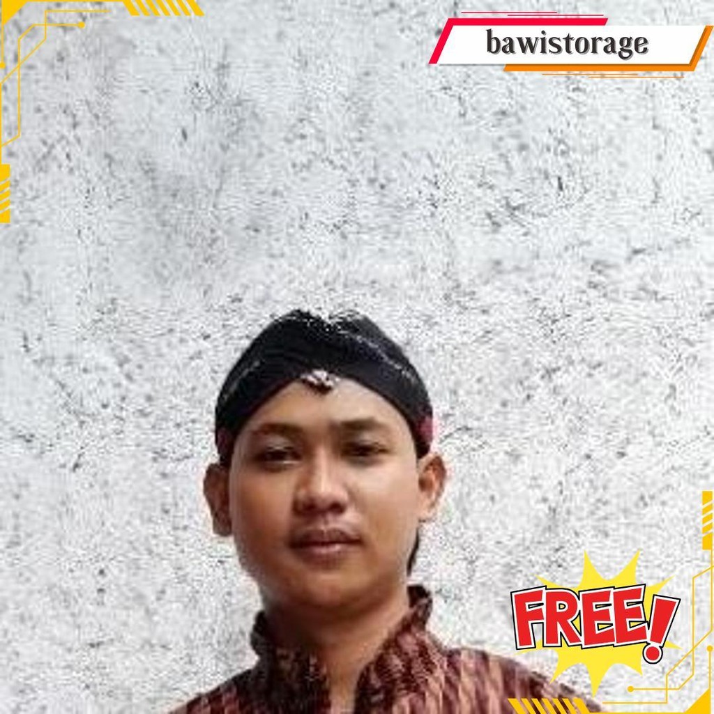 Blangkon Jogja Lipat Jebeh Dewasa Blangkon Jogja Terlaris