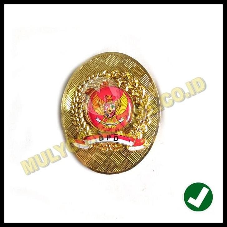 DISKON PIN BPD PERANGKAT DESA LENCANA PIN BPD DESA MODEL OVAL PENGAIT PENITI 