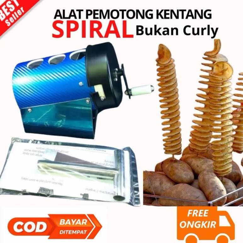 Alat Potong Kentang Spiral