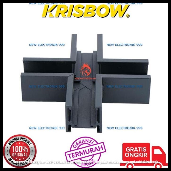 HOT DEAL KRISBOW PART KONEKTOR REL LAMPU SOROT X HITAM 