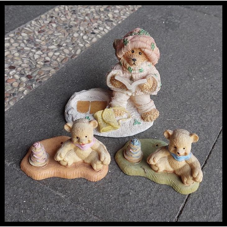 GRATIS ONGKIR PAJANGAN BONEKA POP TEDDY BEAR 3 BUAH 