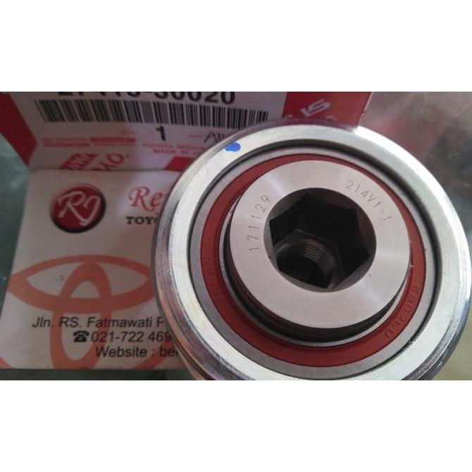 Bearing Pulley Dinamo Alternator Kijang Innova Fortuner Hilux Diesel
