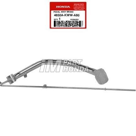 [ORI KWW] BESI PEDAL / STEP PIJAKAN KAKI REM BELAKANG REVO FIT 110 ABSOLUTE - BLADE KARBU KWW ORIGIN