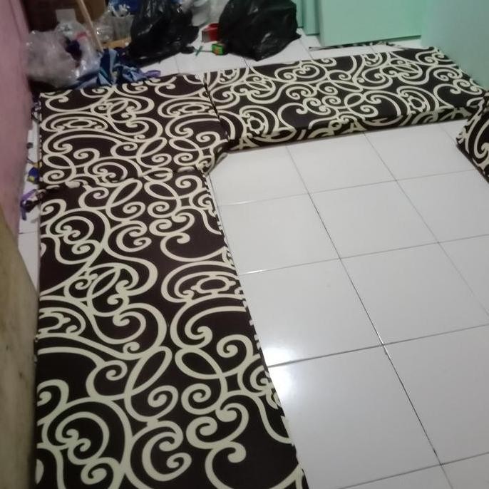Busa Alas Duduk kuris kayu L, kursi sudut Tebal 5cm TF