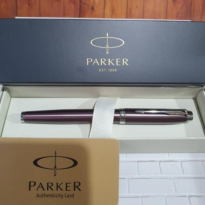 

Pulpen Parker IM New Light Purple Klip Silver Free Grafir Eksklusif