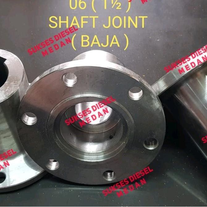 Produk Terbaik] Shaft Joint 06 GB06 06A Kopling As Mesin Kapa Gearbox Lubang 1.1/2 inci  Besi