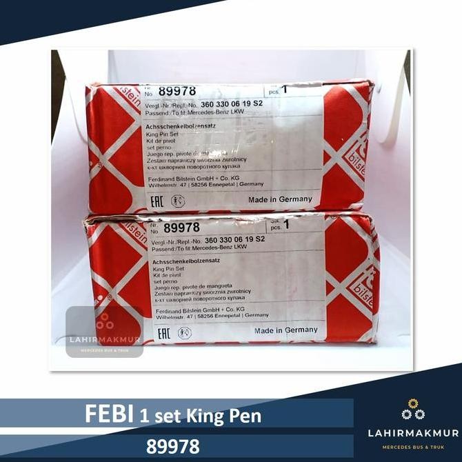1/2 set (1 pcs) King Pen FEBI 89978 Bis Mercy/Mercedez/Mercedes Benz