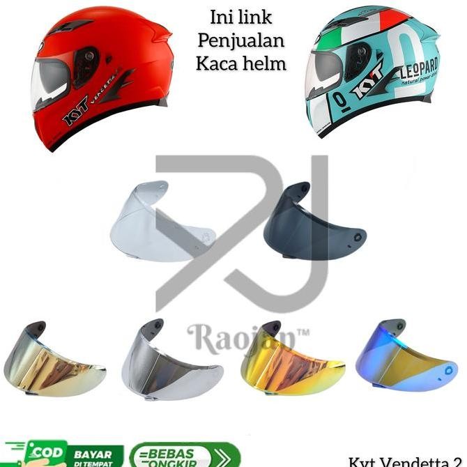 Kaca Helm Kyt Vendetta Visor Helm Kyt Vendetta Premium