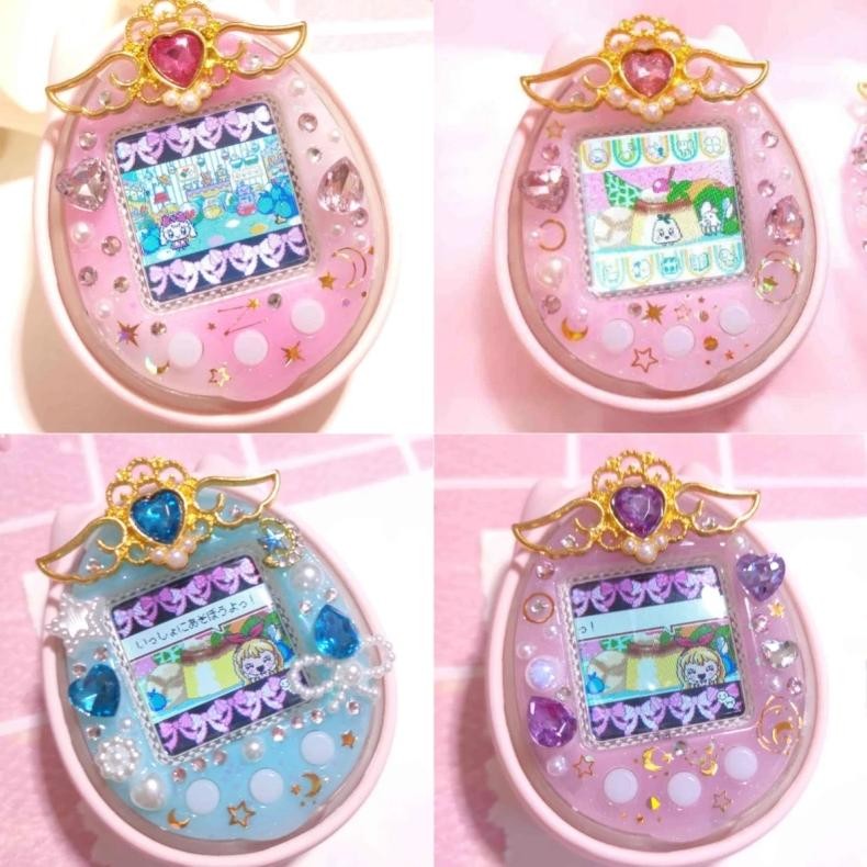PROMO New Electronic Pet Protective Cover Laurel Love Diamond Wings Style Tamagotchi 4u/4u+ Series P