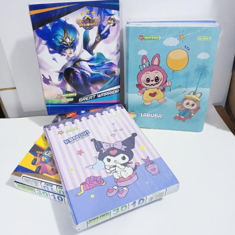 

Buku Tulis Murah 30 Halaman 10 Buku Motif Karakter Baru