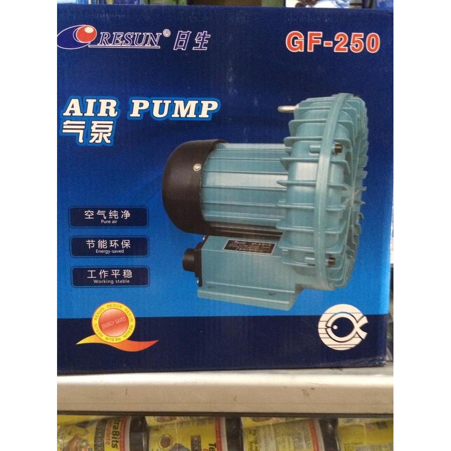 AIR BLOWER RESUN GF-250 | POMPA UDARA AERATOR KOLAM IKAN TEKANAN BESAR