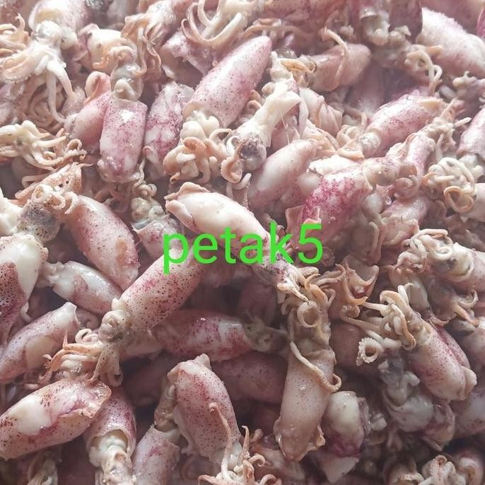 

Ikan asin beby cumi 1kg/beby cumi asin/cumi asin beby