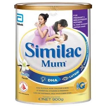 

Abbott Similac Mum Low Fat Maternal Milk Powder - Vanilla (900g) Singapore