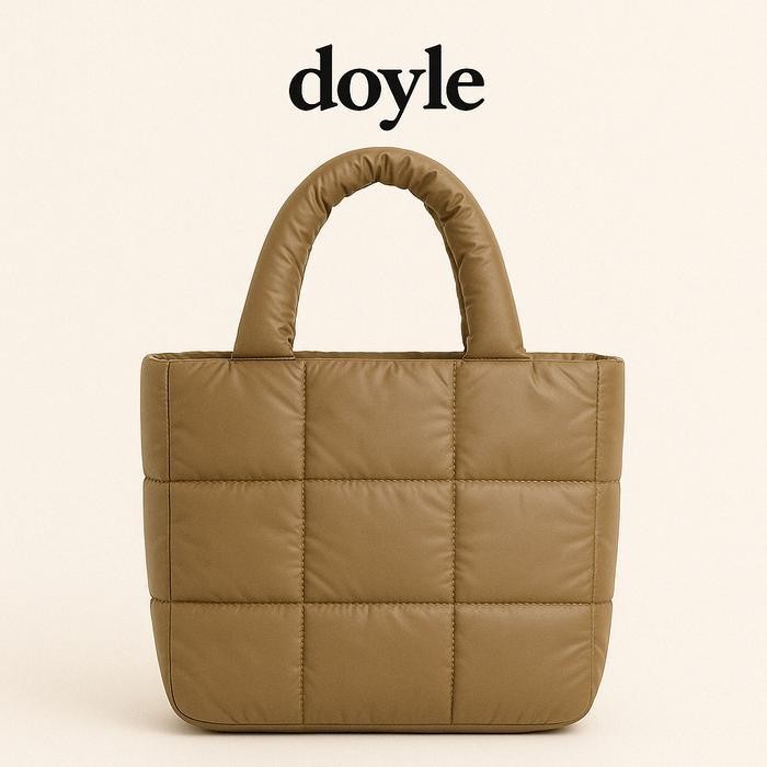 Doyle Pilvy Tas Laptop Puff Tote Bag Pria Wanita Unisex Up To 14 Inch