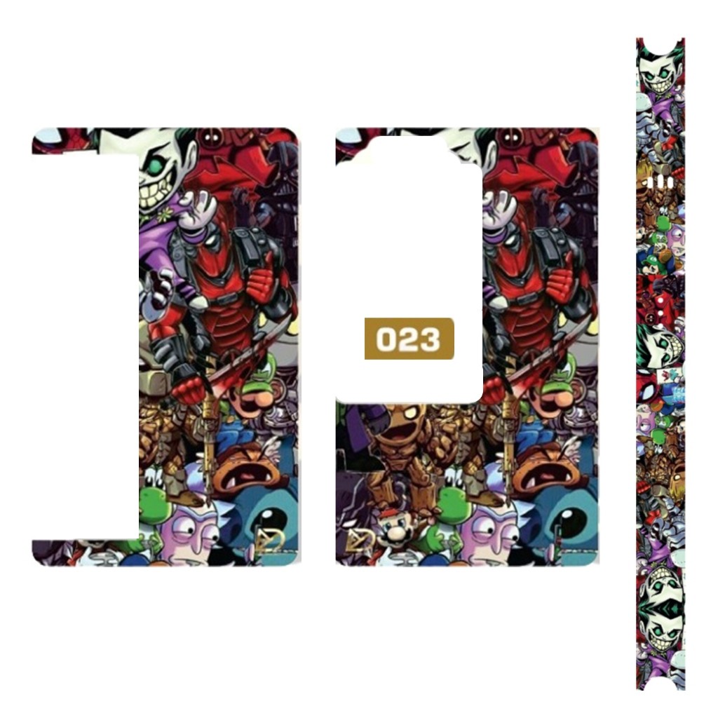 

*Premium Quality* Resikoid Stiker Label B80 Anti Air Cutting Logo Emblem 23 Garskin Custom Stiker Maxdecal Bkn Case COD