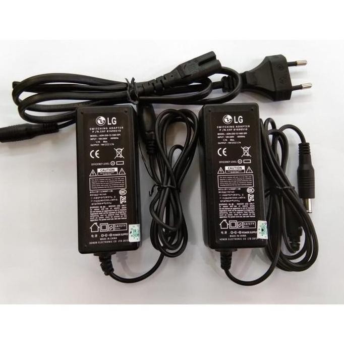 ADAPTOR MONITOR TV LG 19EN33S-B 19V ORI TERBARU