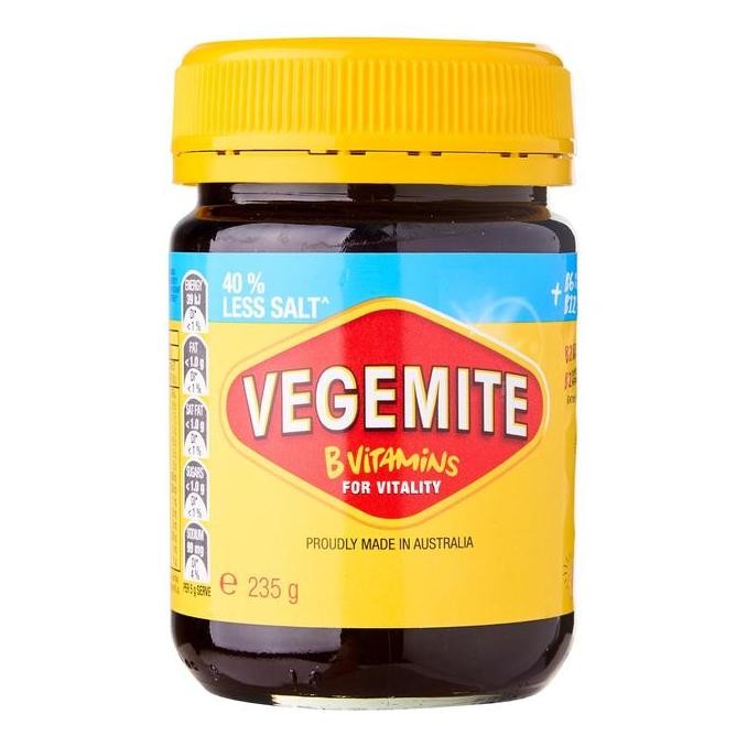 

Vegemite 40% Less Salt 235g / Selai Vegemite