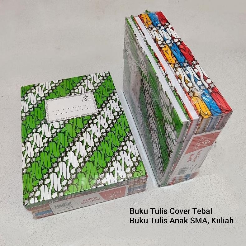 

1 Pak Buku Kwarto 100 Lembar Cover Tebal Isi 5 Pcs FORTE