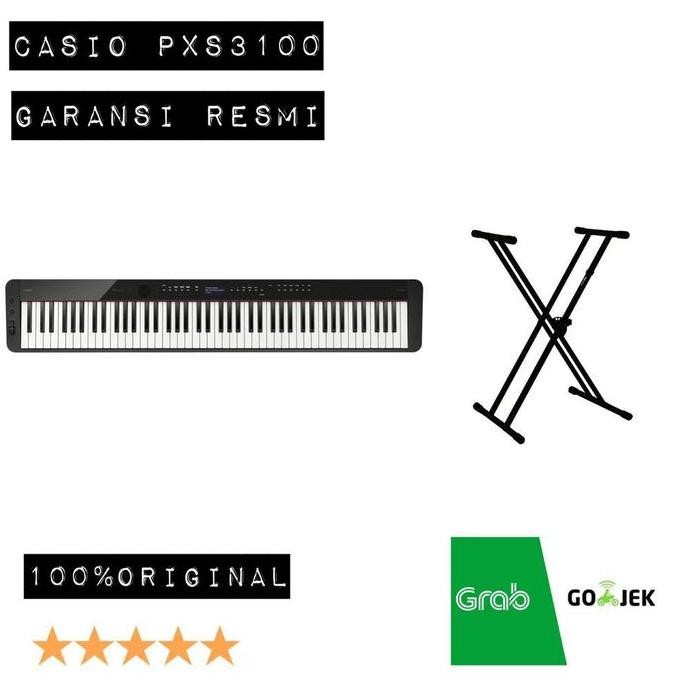 baru Casio Privia PXS3100 / PXS 3100 / PX S3100 Digital Piano Garansi Resmi