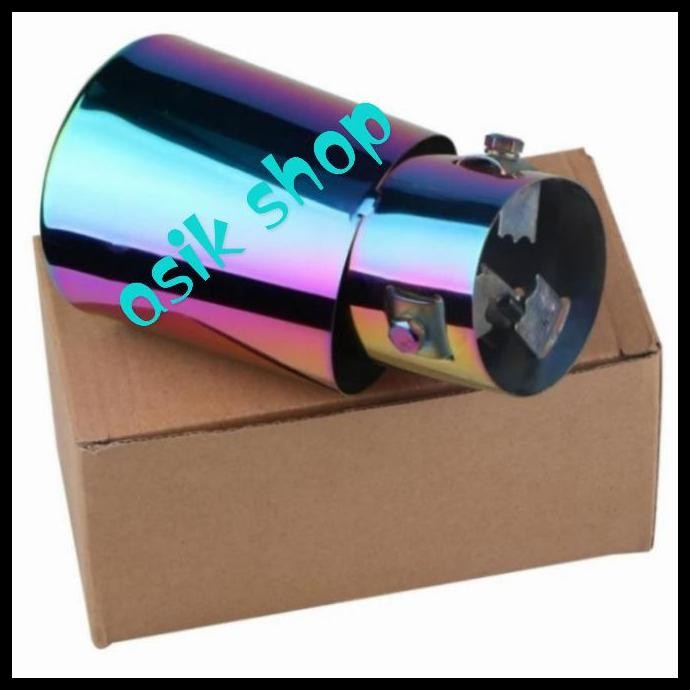 TERMURAH KNALPOT MOBIL KARIMUN WAGON R MUFFLER FULL PELANGI 