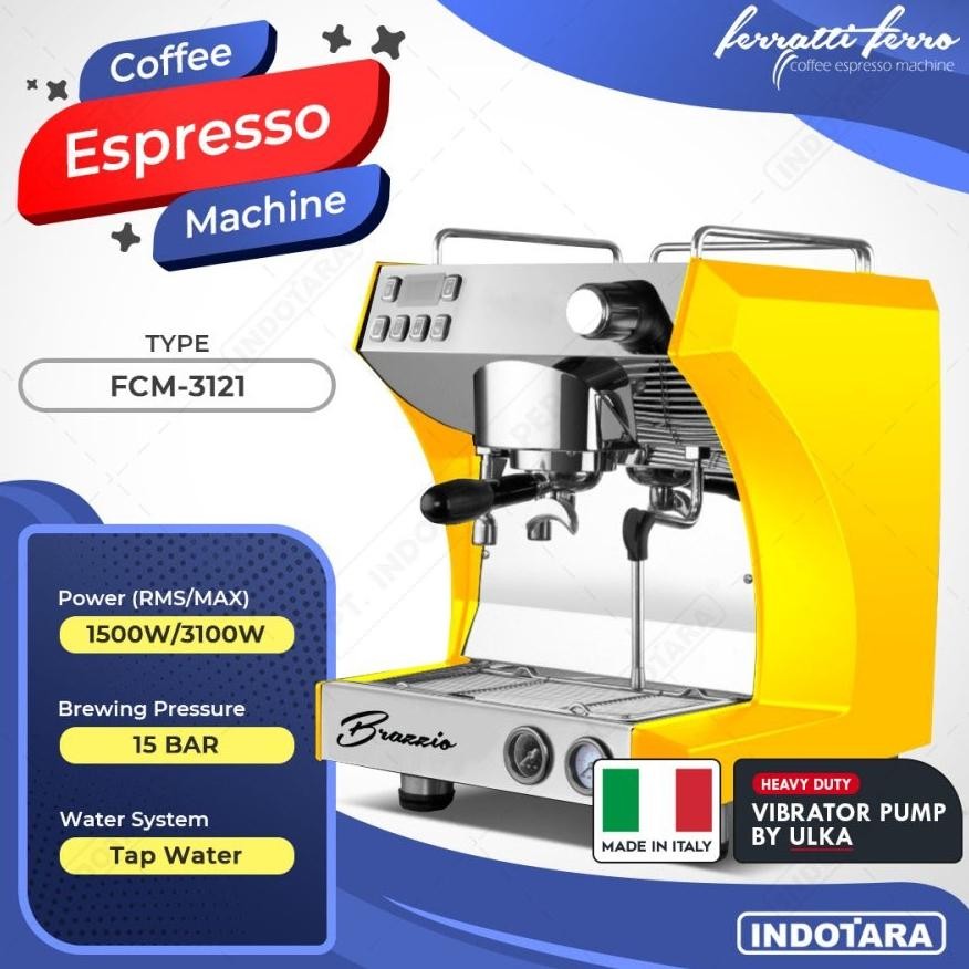 MESIN KOPI ESPRESSO / ESPRESSO MACHINE FERRATTI FERRO FCM3121