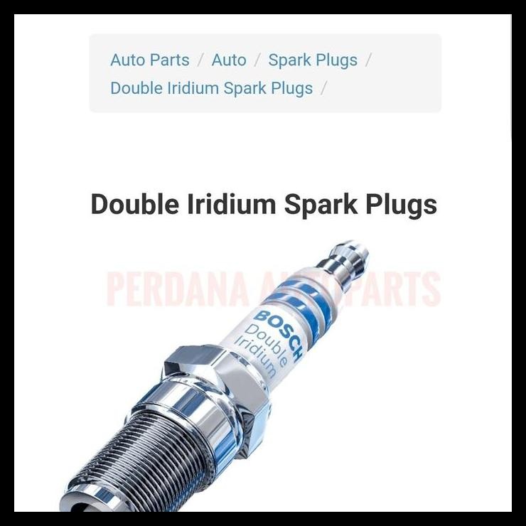 HOT DEAL BUSI TOYOTA ETIOS VALCO ASLI BOSCH DOUBLE IRIDIUM 