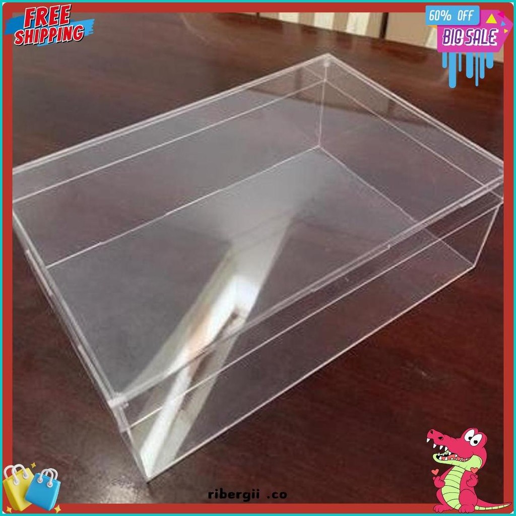 

Box Akrilik / Kotak Akrilik Hampers 30X20X10 Diskon Setengah Harga