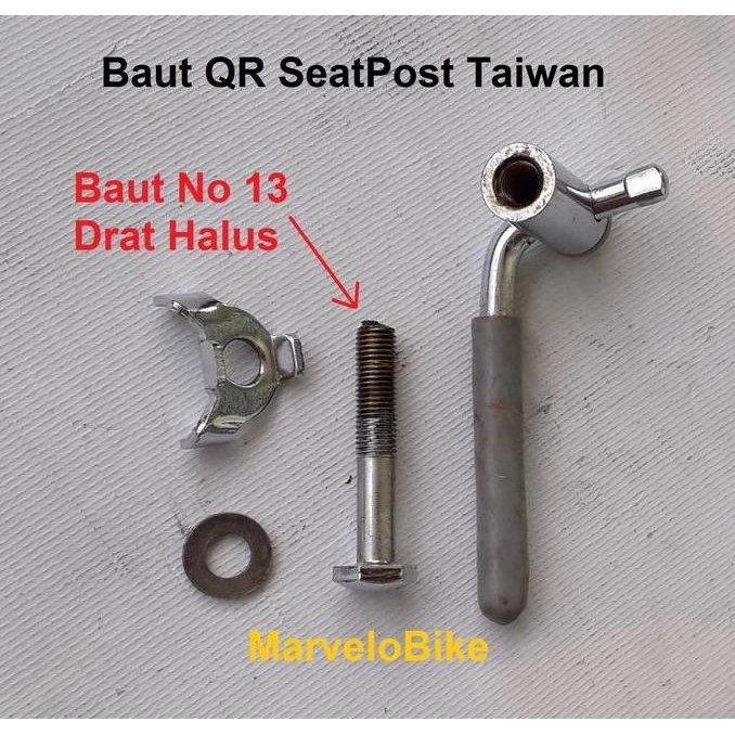 Baut QR Seatpost Sepeda Taiwan