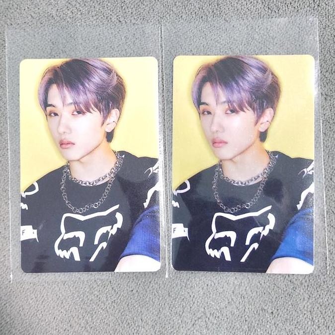 baru [2pc] Jisung Sticker Photocard Official from NCT Dream Hot Sauce Merch