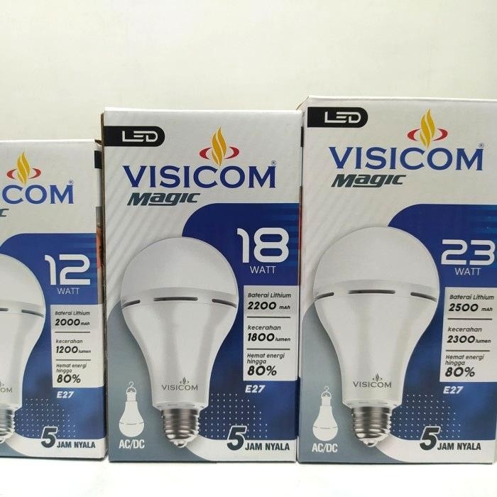 DK lampu led emergency VISICOM/lampu megic VISICOM 12w, 18w, 23w