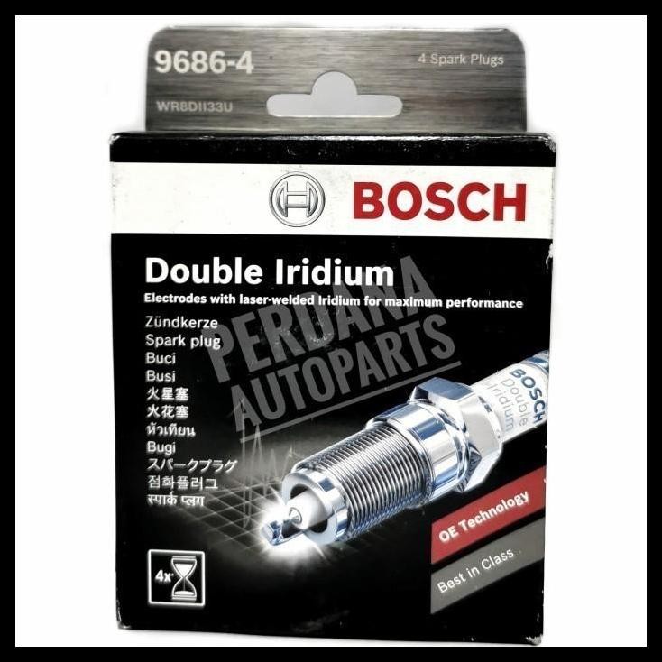 GRATIS ONGKIR BUSI BOSCH DOUBLE IRIDIUM CHEVROLET AVEO CAPTIVA