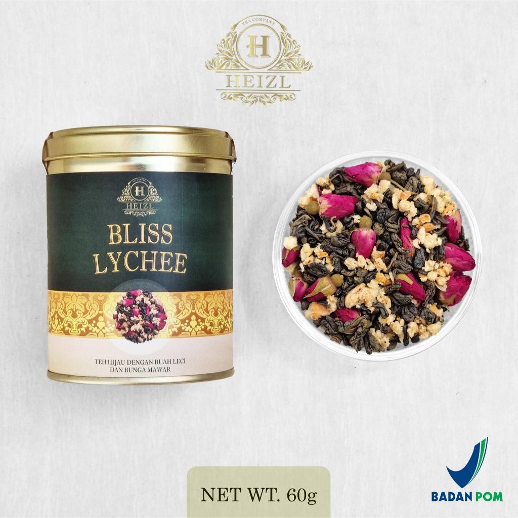 

FM Heizl Bliss Lychee Artisan Tea Teh Hijau Aroma Leci Dengan Buah Lychee dan Bunga Mawar