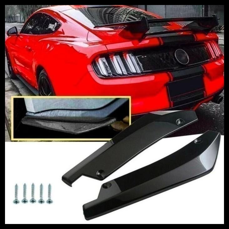 HOT DEAL WINGLET BELAKANG MOBIL RUSH/TERIOS HITAM GLOSY UNIVERSAL 